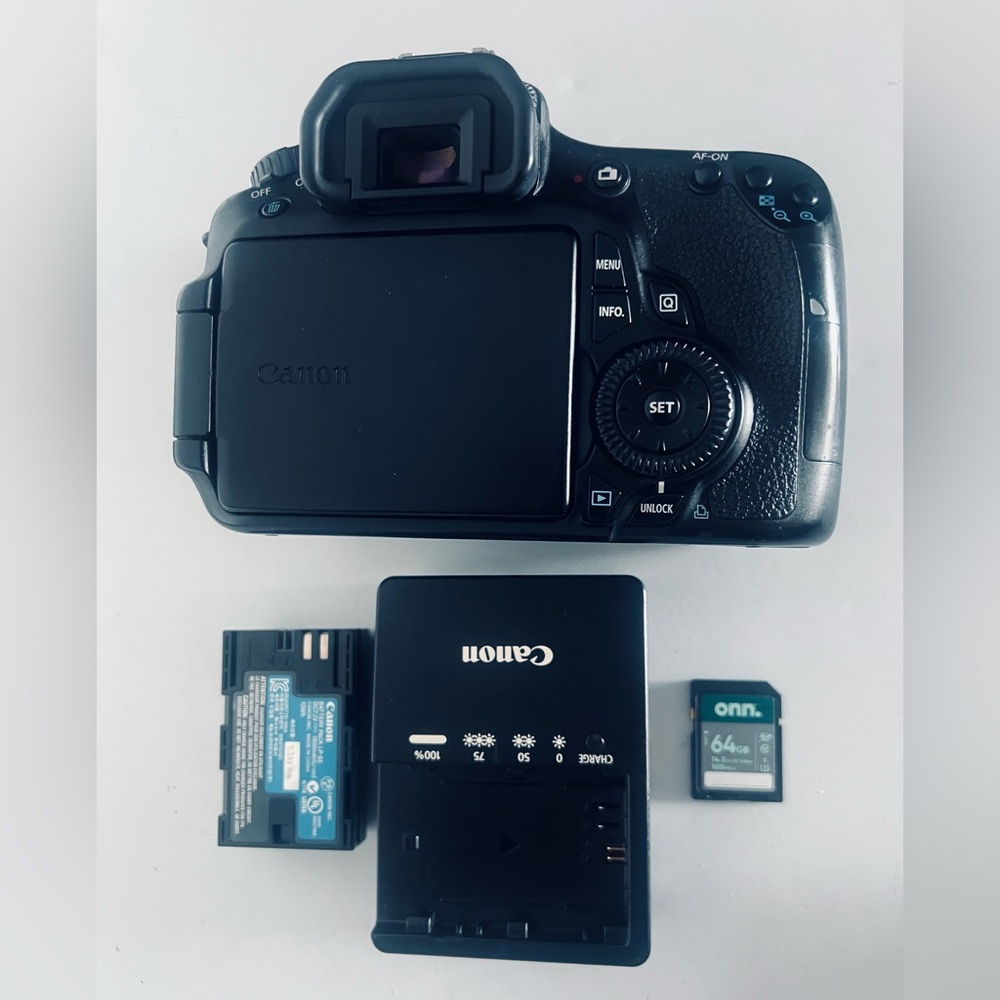Canon EOS Rebel 60D Black Digital Camera Only Body Tested Working Perfect - Picture 3 of 11